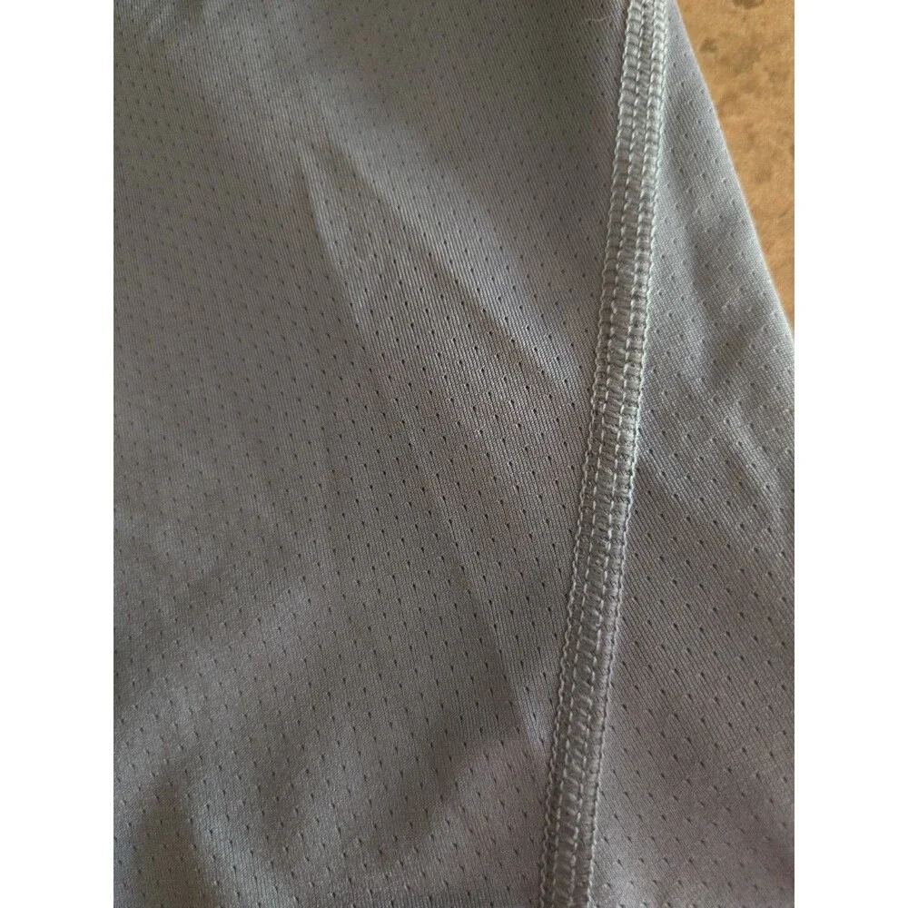 NIKE DRI-FIT Womens Gray High Neck Racerback Tank Top Size XL Shirt